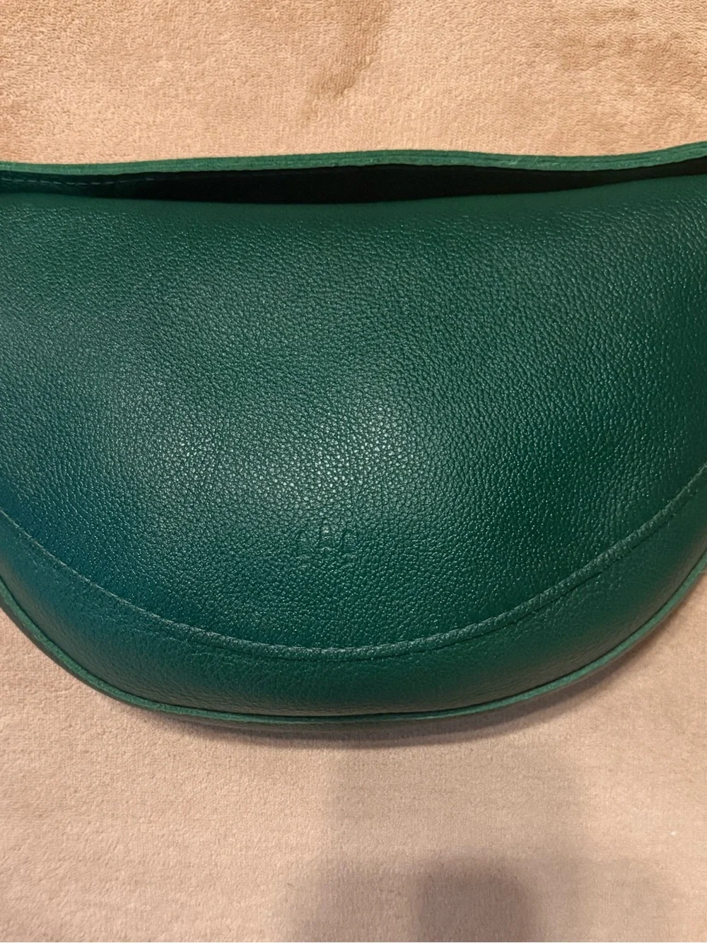 Portland Leather Large Koala 🐨 Crossbody in Bacalar (green) EUC! 👜🍀 - Picture 1 of 7